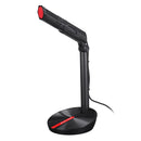 Popupine UK USB Wired 360 Pickup Condenser Computer Microphone for Live Chat