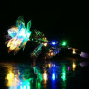 LED Galaxy Foil Rose Flower Valentine's Day Gift Romantic Crystals Rose With Box