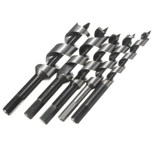 12-25mm Hex Shank Brad Point Drill SDS Auger Drill Bit Spiral Wood Drilling Tool