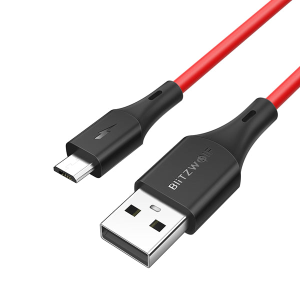 BlitzWolf BW-MC14 Micro USB Charging Data Cable 6ft/1.8m For Samsung S7 S6 Xiaomi Redmi Note 5