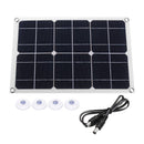 20W Actual Dual USB 18V Solar Panel Charger Cell Phone Battery Charger For Cycling Climbing Hiking Camping Traveling