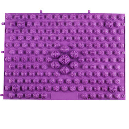 Colorful Acupuncture Moxibustion Foot Massager Medical Therapy Mat Foot Massage Mat