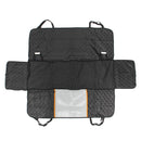 Car Rear Back Seat Cover with Storage Pocket Pet Dog Carrier Mat Hammock Waterproof Cushion Protector For Car Trucks