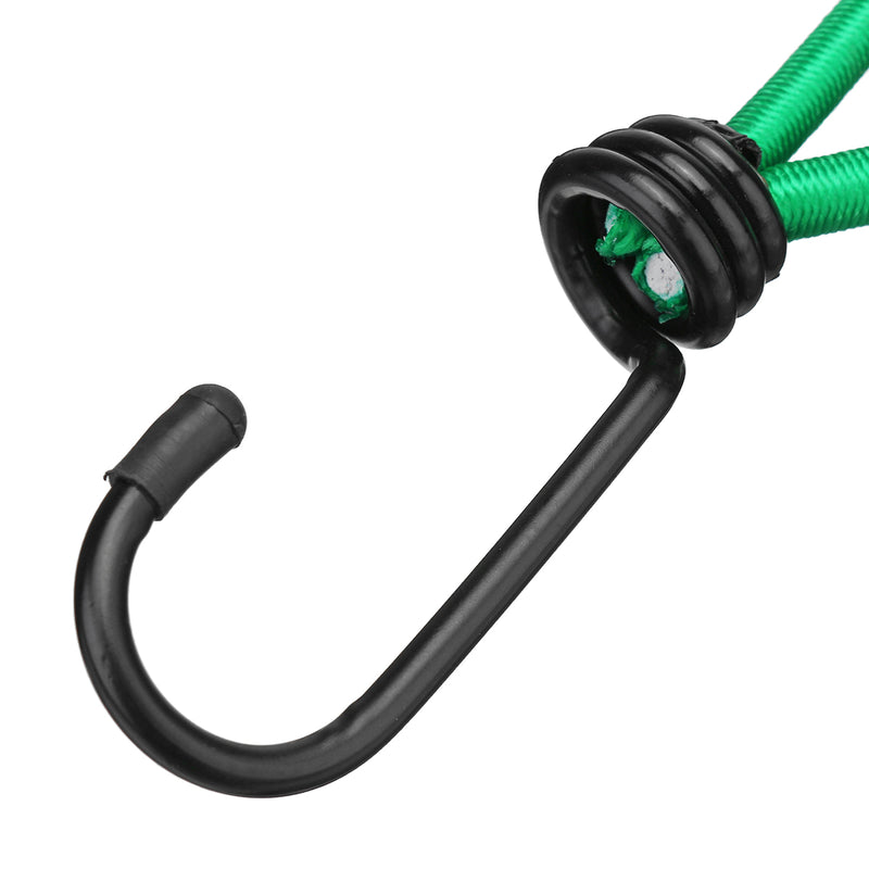 8Pcs 6mm*15cm Heavy Bungee Stretch Cord Camping Hiking Tent Elastic Rope Waterproof Canopy Rope Nail Fixed Hook For Boating