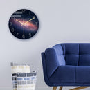 Loskii CC021 Creative Starry Pattern Wall Clock Mute Wall Clock Quartz Wall Clock For Home Office Decorations