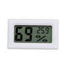 Excellway Mini Embedded LCD Digital Display Temperature Humidity Meter Cordless Thermometer Hygrometer