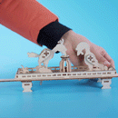 Robotime LP201 Crows and the Pitcher Modern 3D Wooden Puzzle Mechanical Jigsaw Education Toy