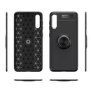 C-KU Protective Case For Samsung Galaxy A70 2019 360 Rotating Ring Grip Kicktand Back Cover