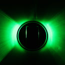 6.8cm Solar LED Car Cup Holder Bottom Pad Mat Light Trim for All Cars Models
