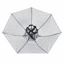 ZANLURE Foldable Double Layer Sun-proof Fishing Umbrella Hat Outdoor Camping Hiking Golf Umbrella Headwear Cap