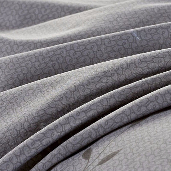 3 Or 4pcs Rosemary Flower Reactive Printing Bedding Sets Pillowcase Quilt Duvet Cover