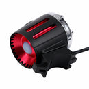 WOSAWE BCD-001 T6 1200LM 4Modes USB Rechargeable IPX-6 Waterproof Bike Front Light Bicycle Handlebar Lights Outdoor Riding Lights