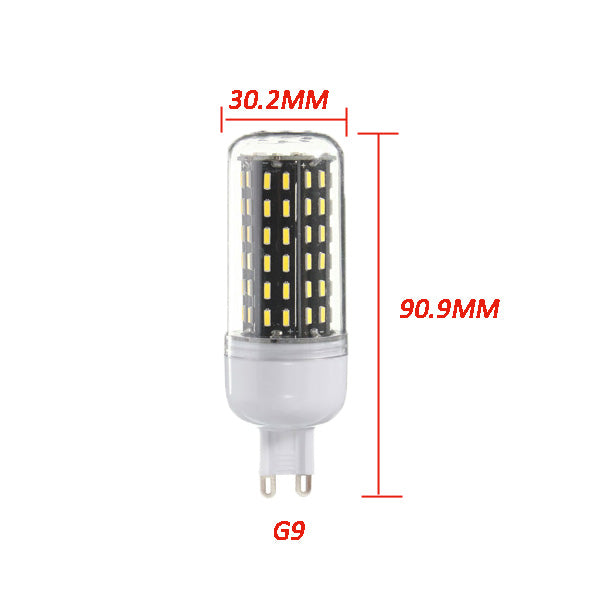 E27/E14/E12/B22/G9/GU10 LED Bulb 6W SMD 4014 96 600LM Pure White/Warm White Corn Light Lamp AC 220V