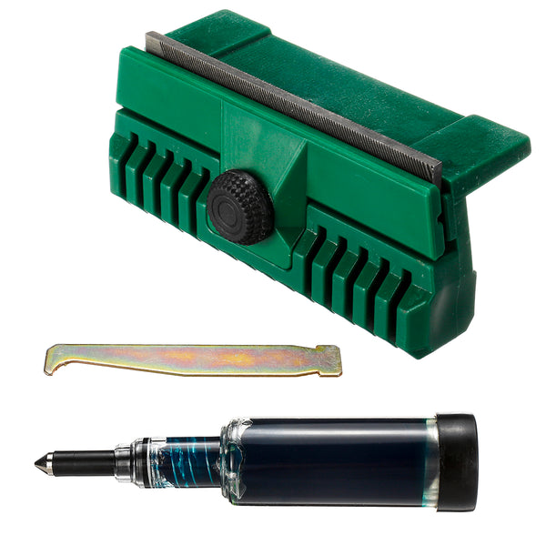 Chainsaw Track Guide G-un Bar Maintenance Kit Chain Saw Groove Rail Dresser Grease Cleaner