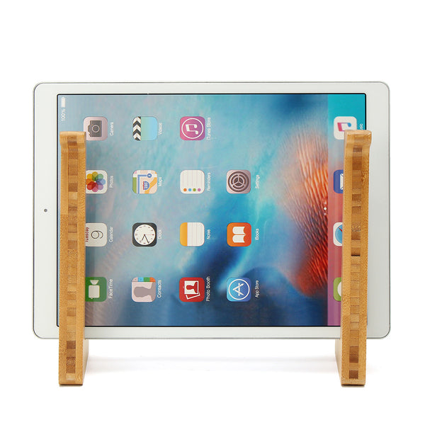 Multifunctional Wooden Detachable Desktop Stand Holder for Macbook Laptop Tablet Phone Keyboard