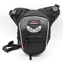 WOSAWE Motorcycle Drop Leg Bag Reflective Fanny Pack Tactical Waist Hip Thigh Hiking Travel Pouch