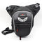 WOSAWE Motorcycle Drop Leg Bag Reflective Fanny Pack Tactical Waist Hip Thigh Hiking Travel Pouch