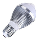 E27 5W Auto PIR Infrared Motion Sensor Detection LED Bulb Lamp 85-265V