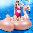 60inch Flamingo Inflatable Boat Float Swimming Ring Floating Bed Water Fun Toys