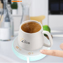 Warmer Cup Mat /Pad/ Cup Heating Mat Electric Tray Coffee Tea Drink Warmer Cup Heater Beverage Mug Pad Office