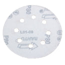 50pcs 5 Inch 8 Hole 80/120/180/240/320 Grit Sanding Disc Polishing Tool