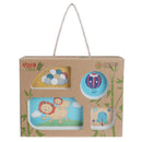 5 Style Bamboo Fiber Colorful Kids Meal Set Feeding Tools Plate Cup Spoon Fork Kid Bowl