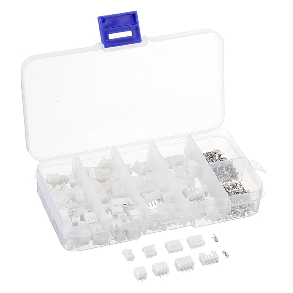 300pcs PH2.0 2p 3p 4 pin 2.0mm Pitch Terminal Kit / Housing / Pin Header JST Connector Wire Connectors Adaptor PH Kits