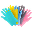 Silicone Multi-function Kitchen Cleaning Magic Glove Dishwashing Brush