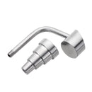 Universal 10mm 14mm 18mm 6 In 1 Domeless Titanium Nail With Male and Female Joint Adapter