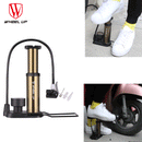 WHEEL UP Portable Mini Bike Pump Ultralight Bike Hose with Pressure Gauge 120 Psi High Pressure Bic