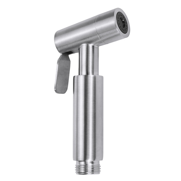 304 Stainless Steel Handheld Shattaf Toilet Bidet Faucet Sprayer Bathroom Shower Head