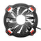 120mm 1600RPM DC 12V LED Effect CPU Cooling Fan For Intel AMD 3 Pin Hydraulic Bearing Fan