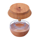 Wood Essential LED O il Ultrasonic Aroma Aromatherapy Diffuser Air Humidifier Purifier