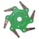 6 Teeth Grass Trimmer Head Brush Cutter Steel Garden Tool Strimmer Lawn Mower Blade