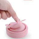 IPRee 170ml Folding Silicone Cup Travel Portable Foldable Water Drinking Mug