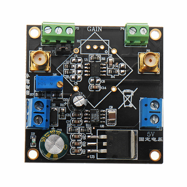 Instrument Amplifier AD623 Amplifier Module Adjustable Single Ended Differential Microvolt Signal