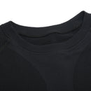 Men Compression Body Shaper Nylon Tight Sports Shirt Breathable Athletic Wear Short Sleeve