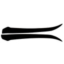 1 Set Gloss Black Car Front Bumper Grille Stickers Trim for Honda Accord 2018-2019