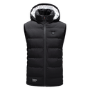Waterproof USB Heated Warm Back Hooded Winter Antifouling Jacket Motorcycle Skiing Riding Coat