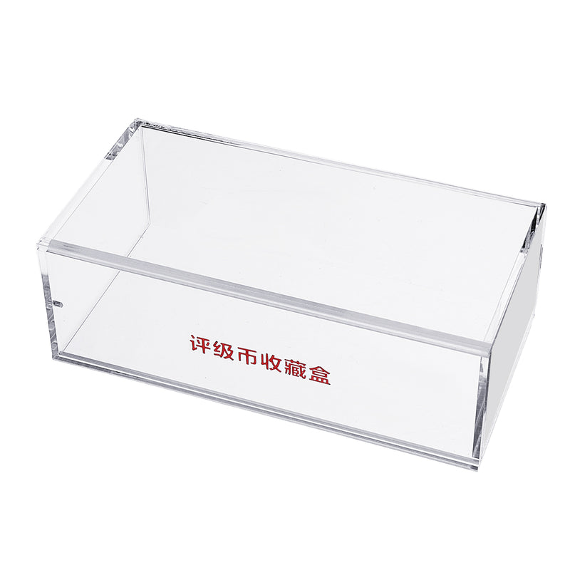 Acrylic Certified Coin Display Storage Box Case Holder For 20pcs NGC PCGS Gift