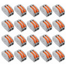 2/3/4/5Pin Wire Connector Terminal Block Conductor Threader Splitter Universal Connectors Terminals Electric Cable Wire Connector