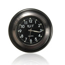 Motorcycle Bike Handlebar Mount Dial Clock Watch 7/8inch 1inch Universal for Harley
