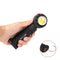 XANES TM-D13 Q5+COB 7Modes 360 Rotating Head Flashlight With 18650 Battery 1500mAh USB Charging Magnetic Attraction Hook LED Torch Light