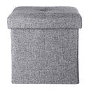 Multifunctional Foldable Fabric Storage Stool Books Toys Storage Box Small Sofa Minimalist Kid Folding Chair Foot Stool