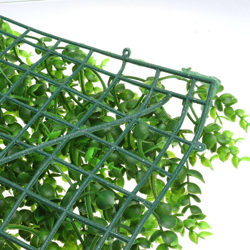 40*60cm Artificial Plant Foliage Hedge Grass Mat Greenery Panel Decorations Wall Fence