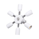 3 In 1 6 In 1 Adjustable E27 LED Light Lamp Bulb Adapter Converter Split Splitter Base Socket