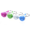 Outdooors Mini Smart Anti Lost Alarm Bird Keychain Whistle With LED light