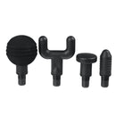 2000mAh LCD Display Percussion Massager 4200RPM Muscle Vibrating Massage Athlete Therapy Device with 4 Massage Head