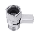 G 1/2 Shower Head Shut-Off Valve Quick Open Adapter Brass Valve Water Flow Control Regulator Bath Accessory