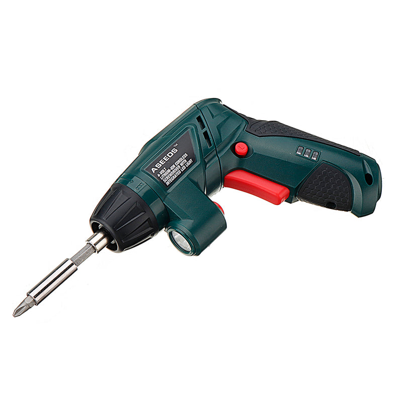 ASEEDS 4V Foldable Electric Screwdriver LED Light 13000mAh Lithium Battery Rechargeable Cordless Screwdriver